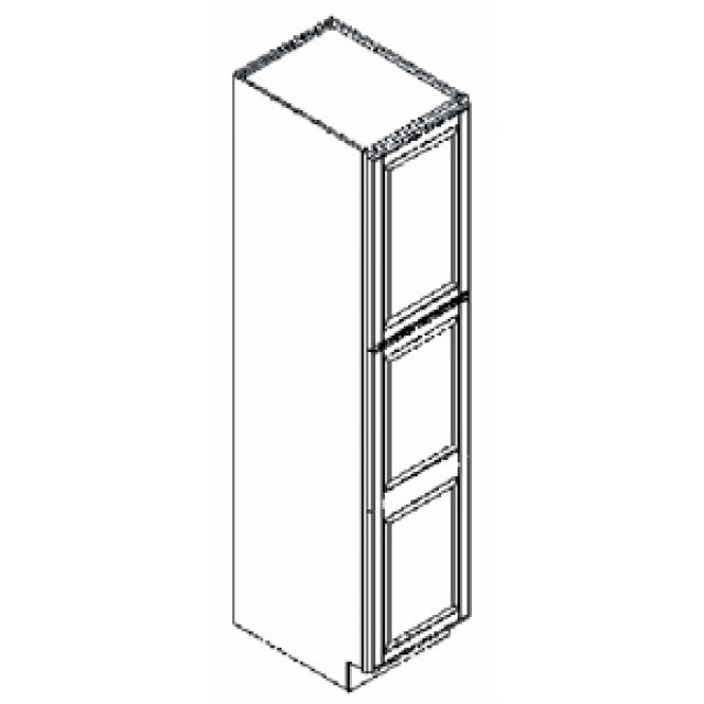 Richmond Auburn Maple Kitchen Pantry Cabinet 18 W X 24 D X 90 H Heeby S Surplus Inc