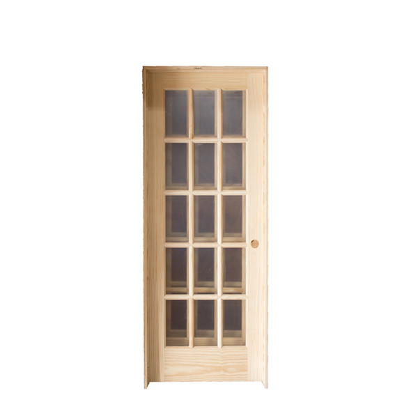 30 15 Lite Pine Prehung Door Rh Heeby S Surplus Inc