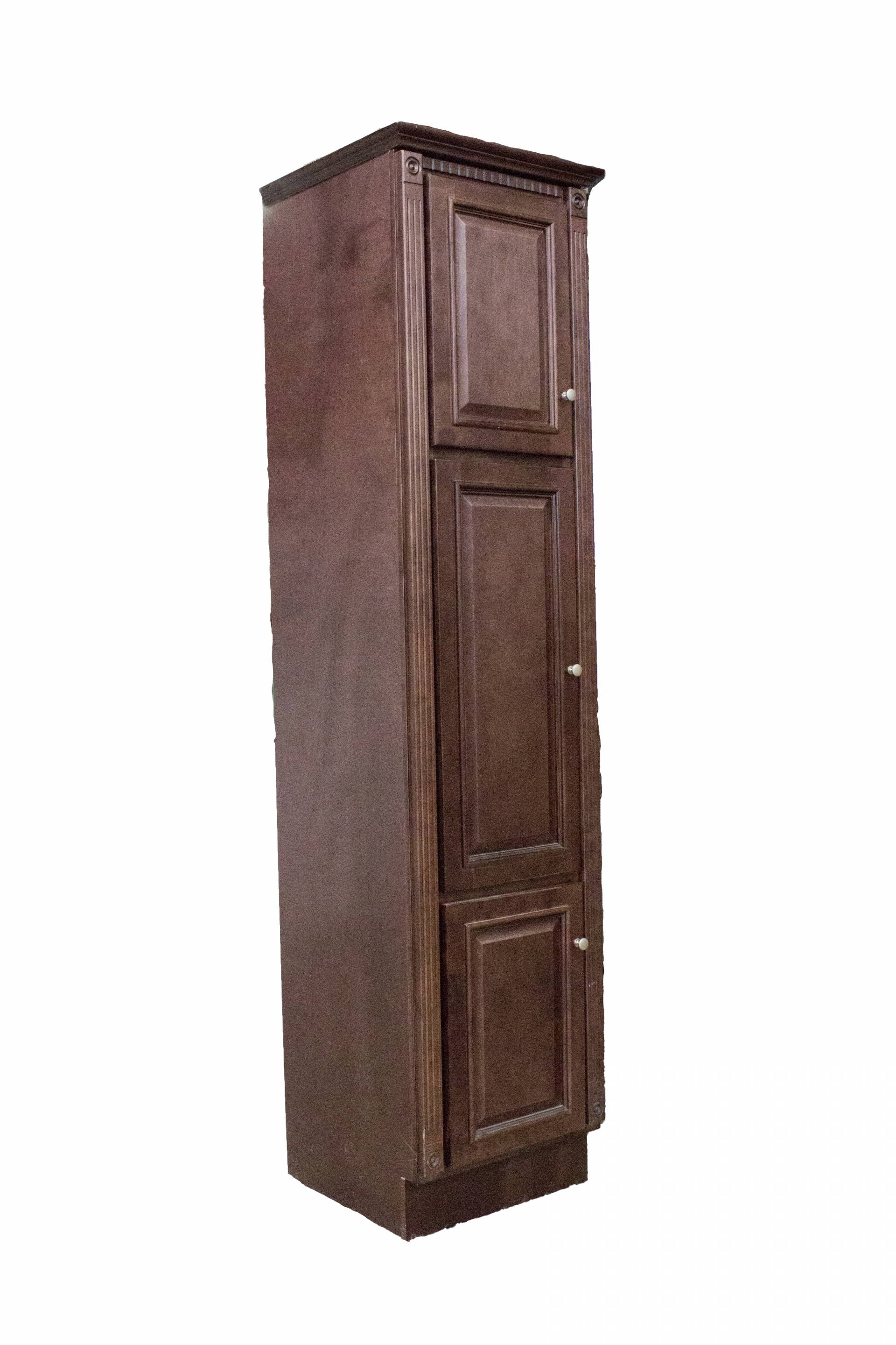 Bathroom Heritage Cherry Linen Cabinet Heeby S Surplus Inc