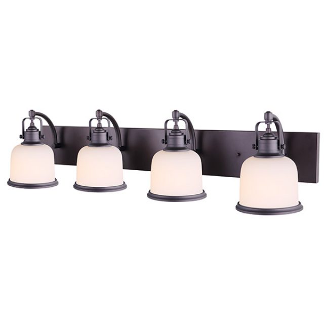 Canarm Flannigan Vanity Light 4 Oil Rubbed Bronze Heeby S Canarm Flannigan Vanity Light 4 Oil Rubbed Bronze