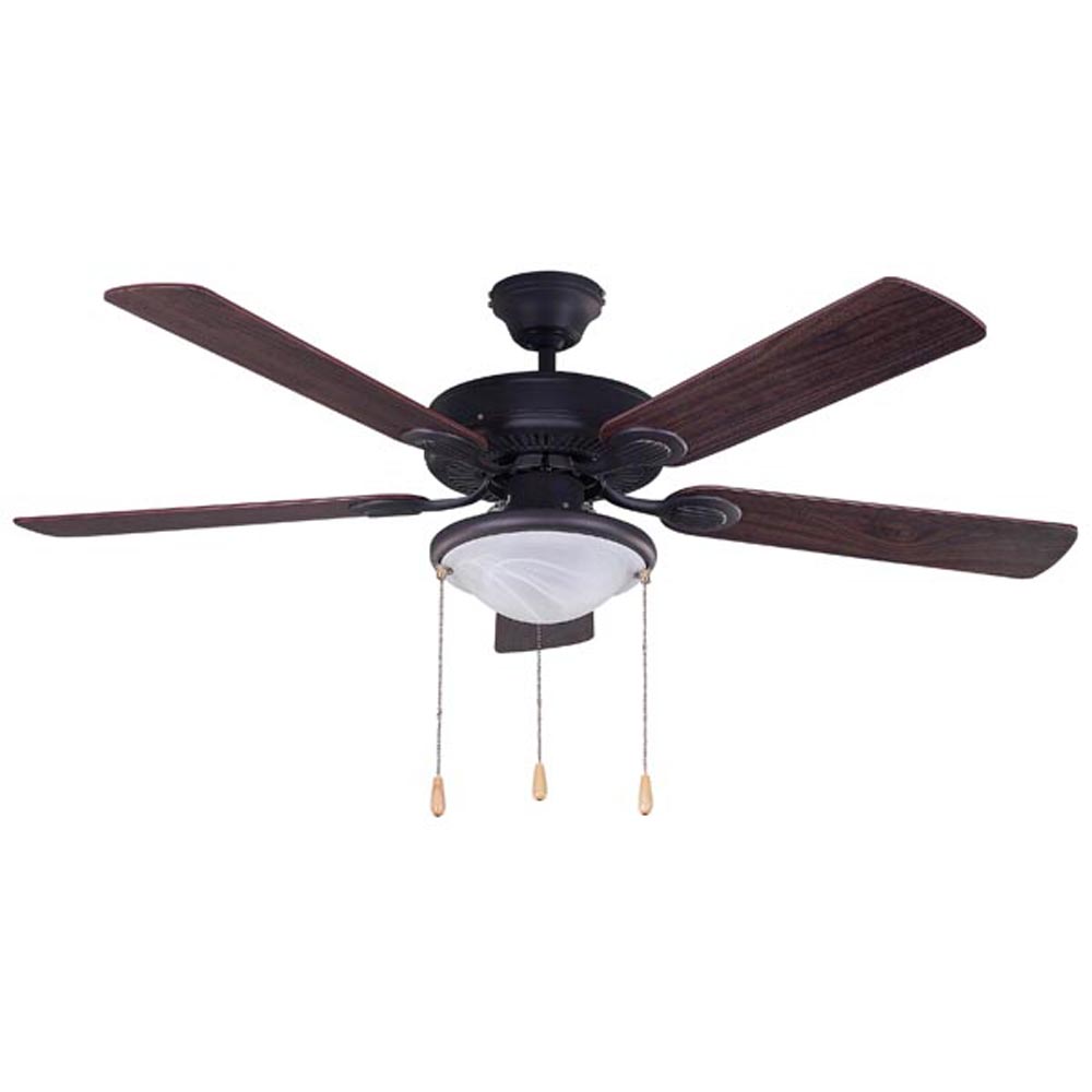 Canarm Kincade 52 Ceiling Fan With Light Oil Rubbed Bronze Finish