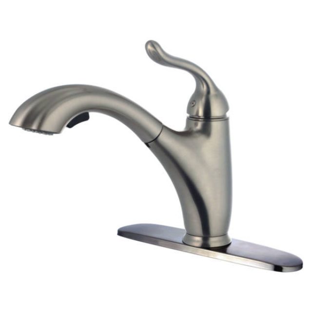 Freendo Prestige Kitchen Faucet Satin Nickel