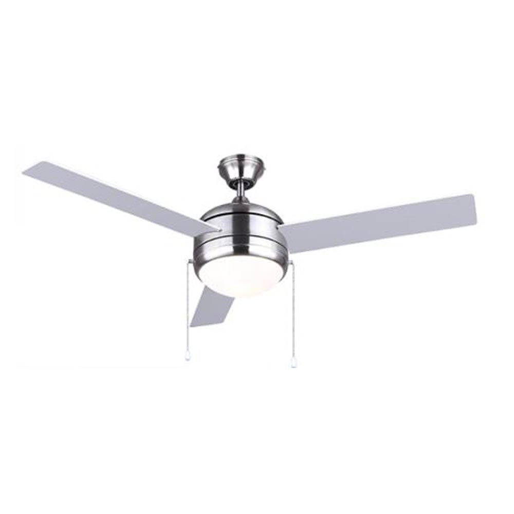 Canarm Calibre Iii 48 Brushed Nickel Ceiling Fan With Light