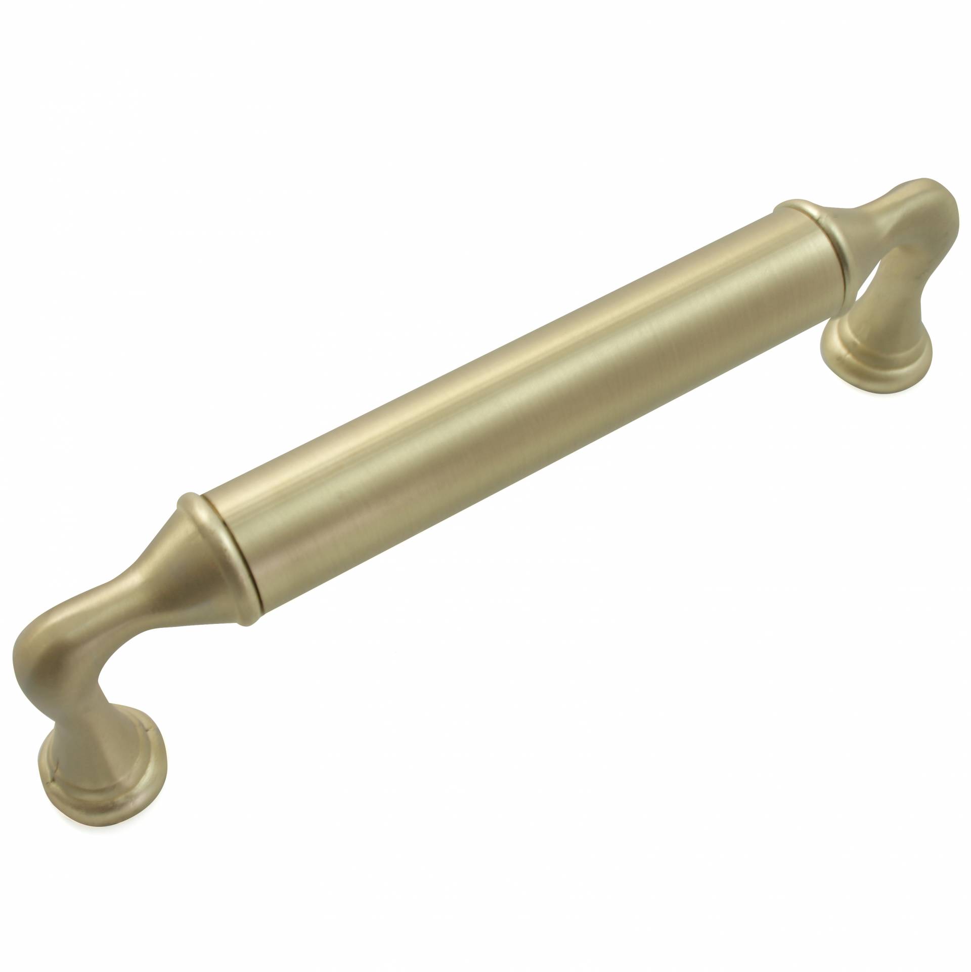 Kensington 128mm Satin Brass Pull Heeby's Surplus Inc.