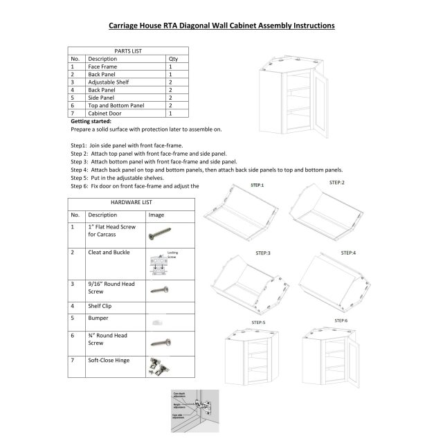 Kitchen Assembly Instructions Archives Heeby's Surplus Inc.