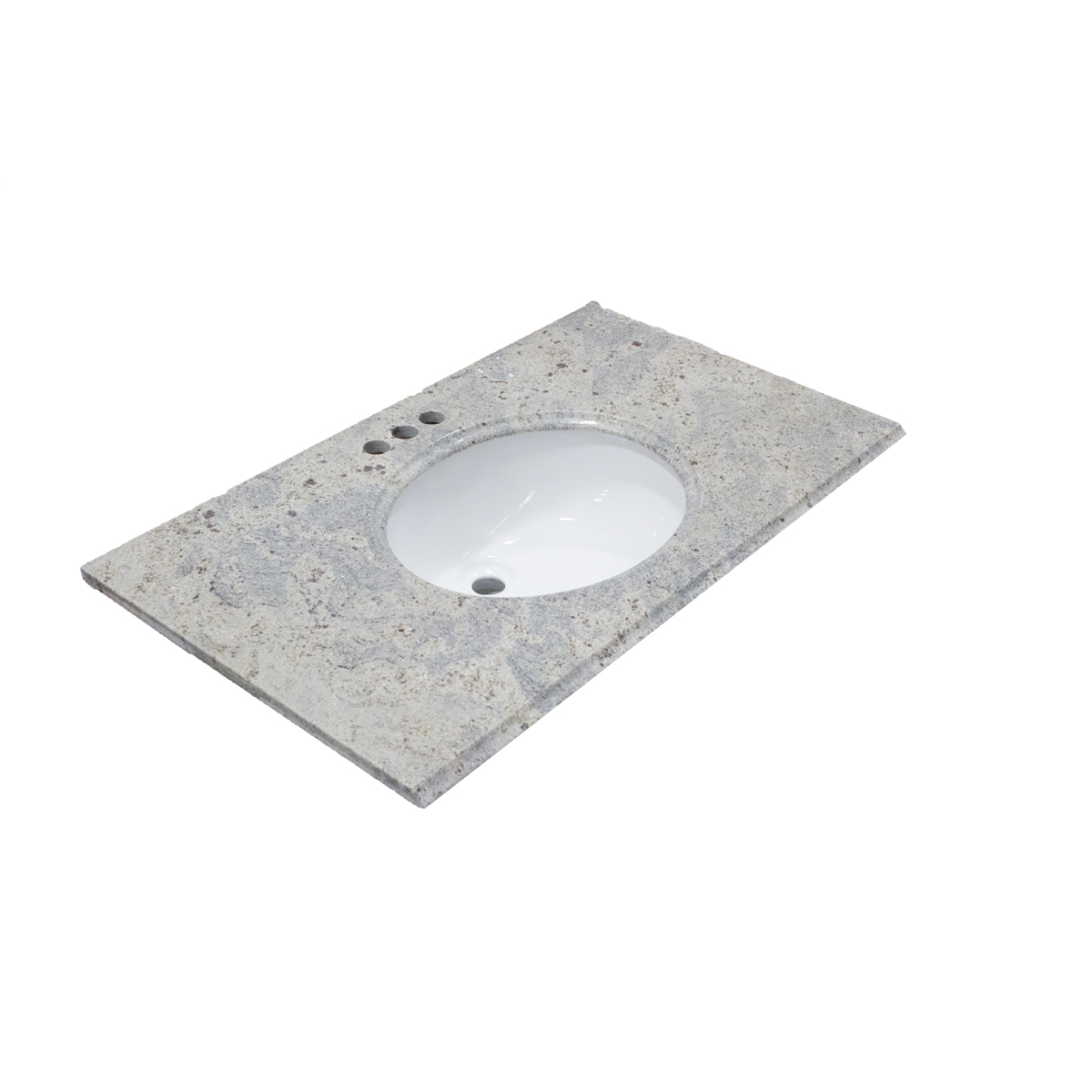 Single Bowl Granite Vanity Top, 61